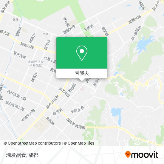 瑞发副食地图