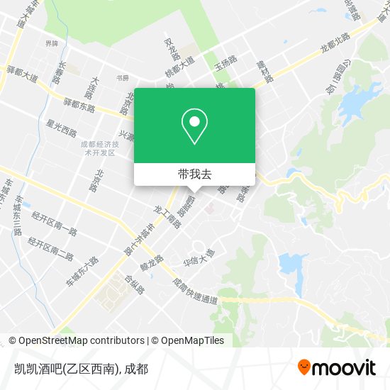 凯凯酒吧(乙区西南)地图