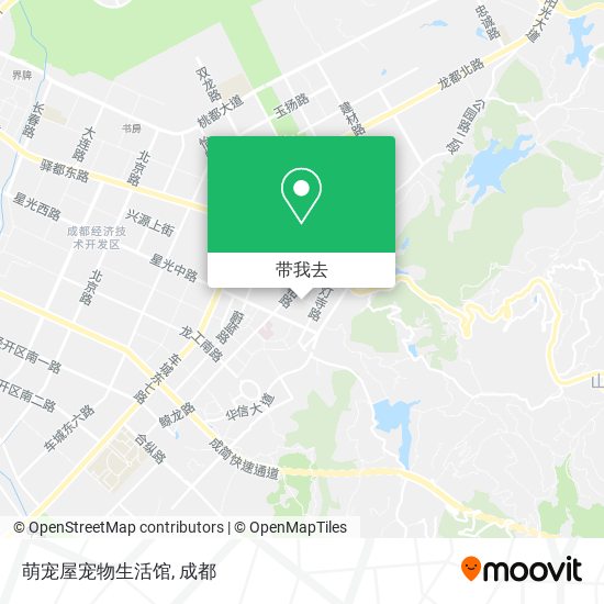 萌宠屋宠物生活馆地图