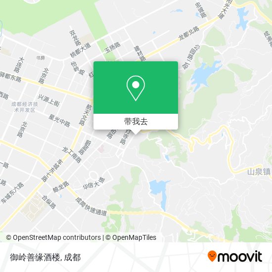 御岭善缘酒楼地图