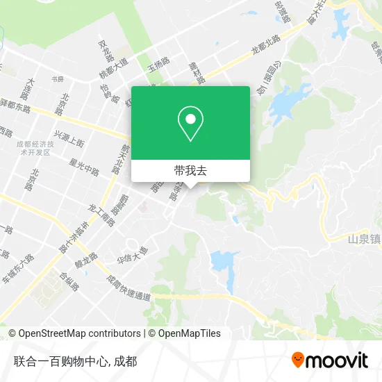 联合一百购物中心地图