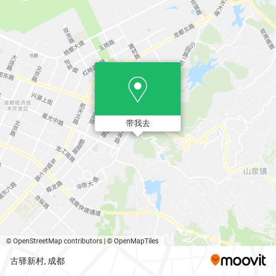 古驿新村地图