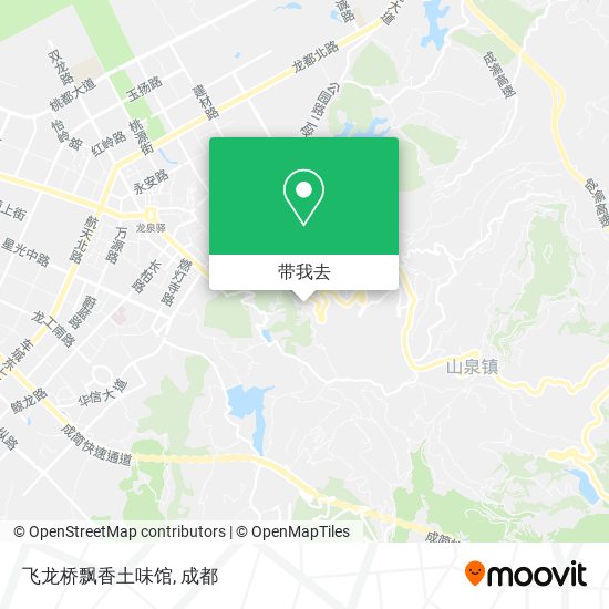 飞龙桥飘香土味馆地图