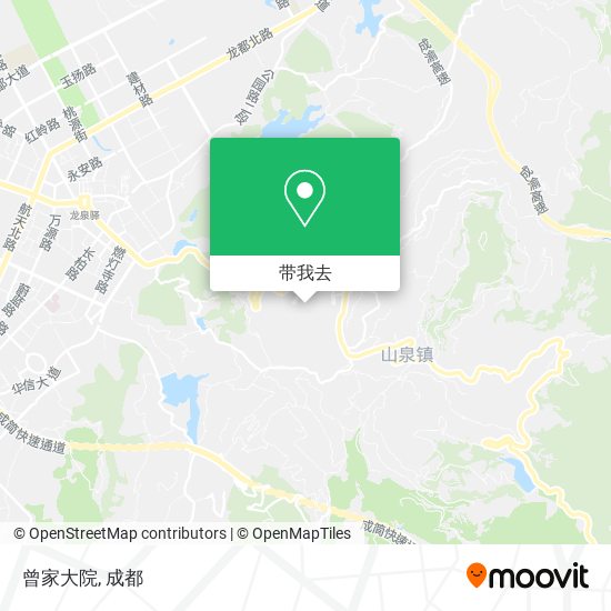 曾家大院地图