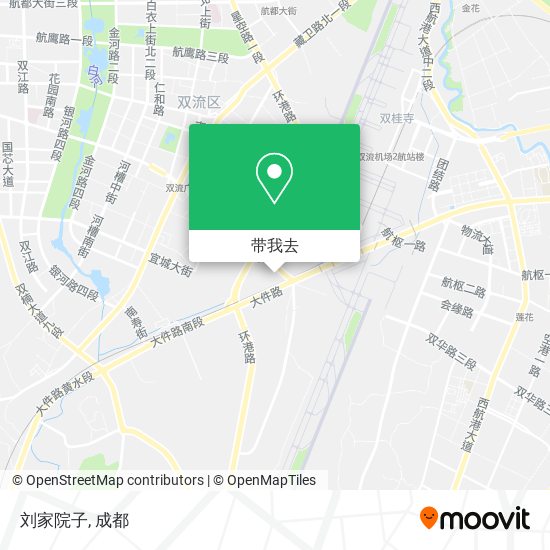 刘家院子地图