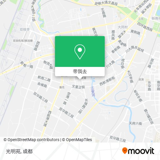 光明苑地图