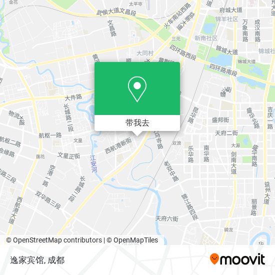 逸家宾馆地图