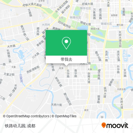 铁路幼儿园地图
