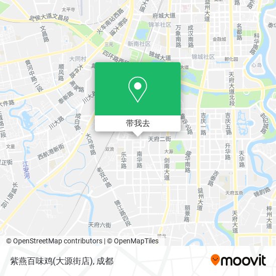 紫燕百味鸡(大源街店)地图