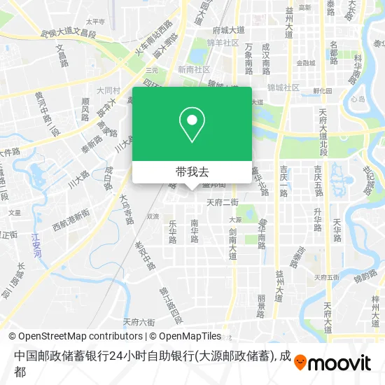中国邮政储蓄银行24小时自助银行(大源邮政储蓄)地图