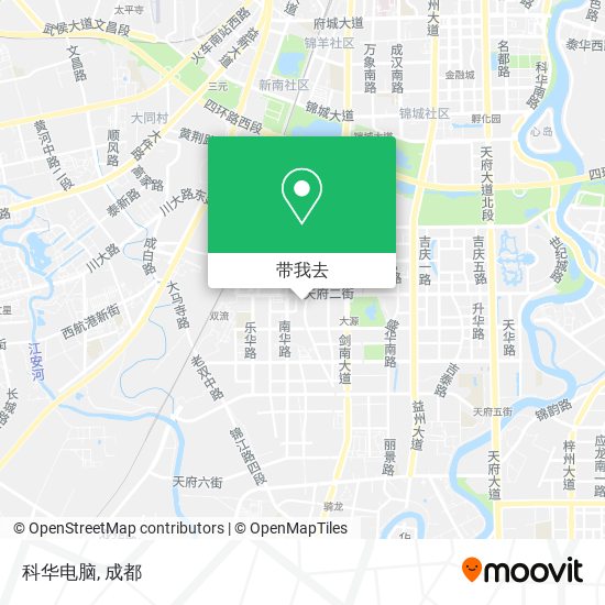 科华电脑地图