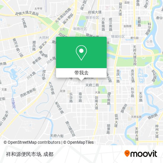 祥和源便民市场地图
