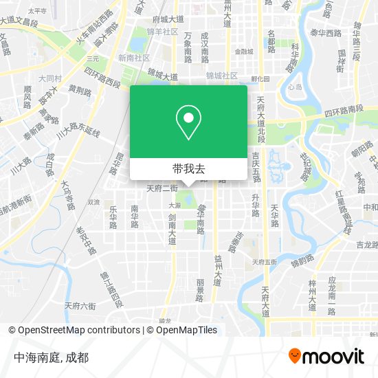 中海南庭地图
