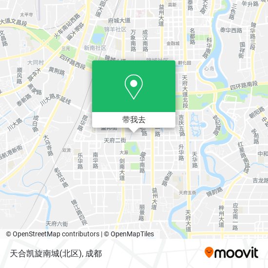 天合凯旋南城(北区)地图