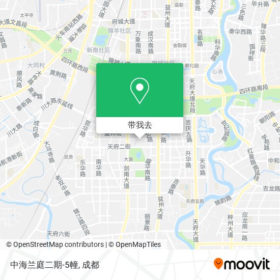 中海兰庭二期-5幢地图