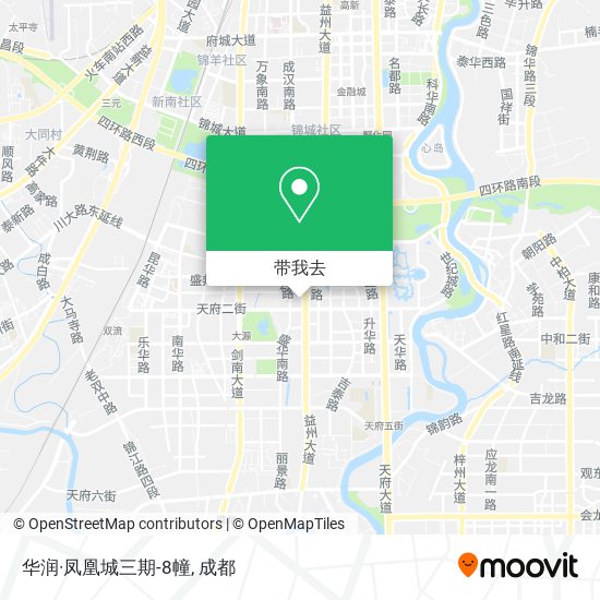 华润·凤凰城三期-8幢地图