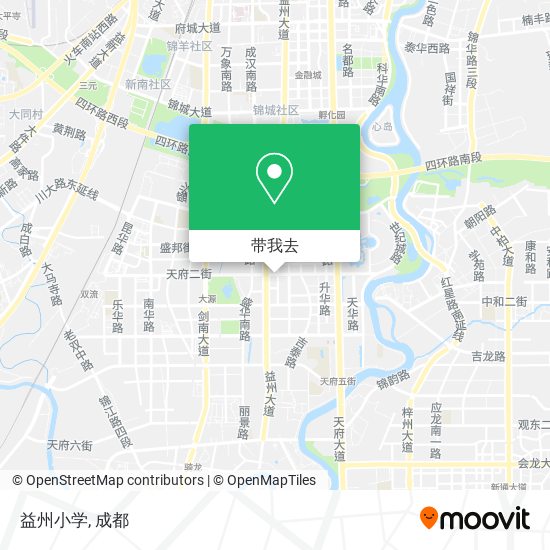 益州小学地图