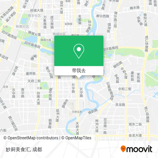 妙厨美食汇地图