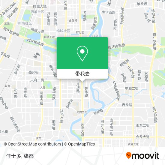 佳士多地图