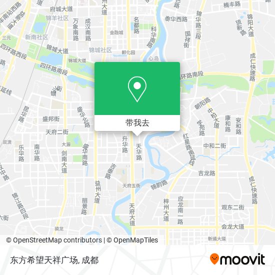 东方希望天祥广场地图