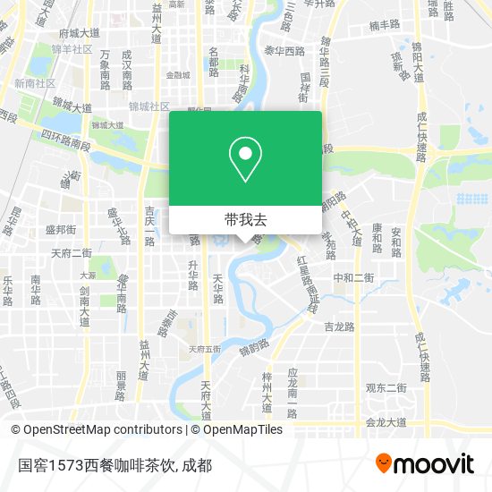 国窖1573西餐咖啡茶饮地图