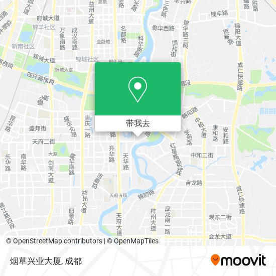 烟草兴业大厦地图