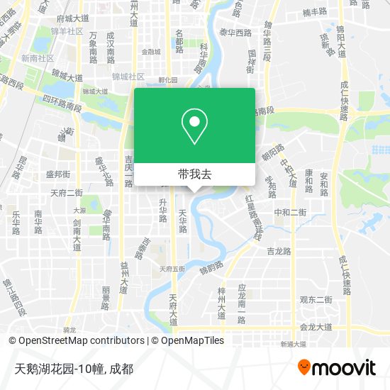 天鹅湖花园-10幢地图
