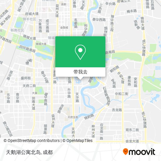 天鹅湖公寓北岛地图