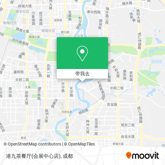 港九茶餐厅(会展中心店)地图