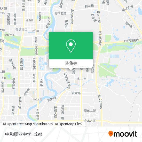 中和职业中学地图