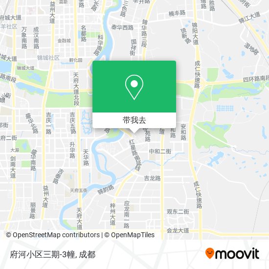 府河小区三期-3幢地图