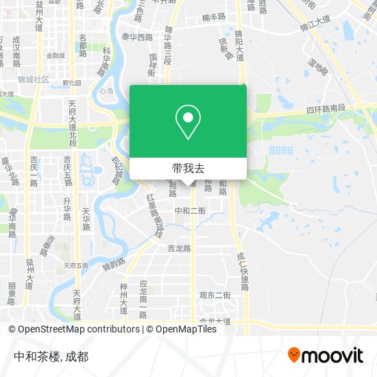 中和茶楼地图