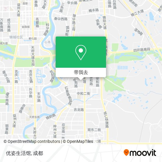 优姿生活馆地图