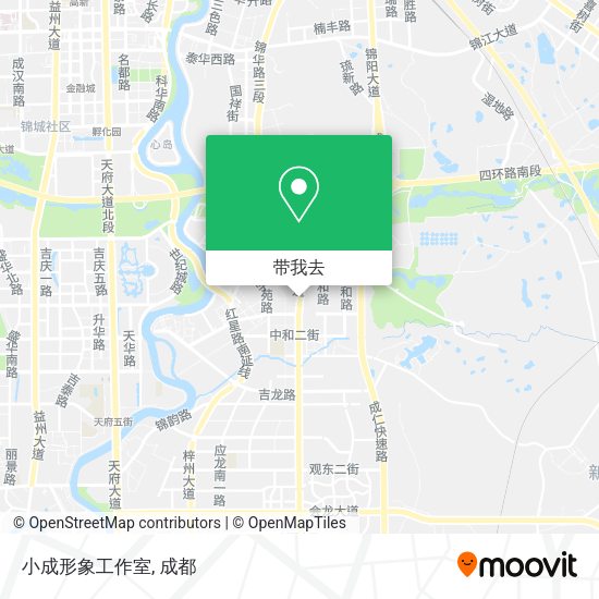 小成形象工作室地图