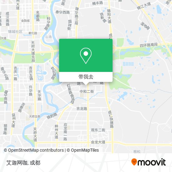 艾迦网咖地图