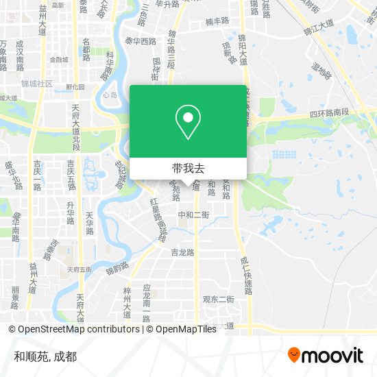 和顺苑地图
