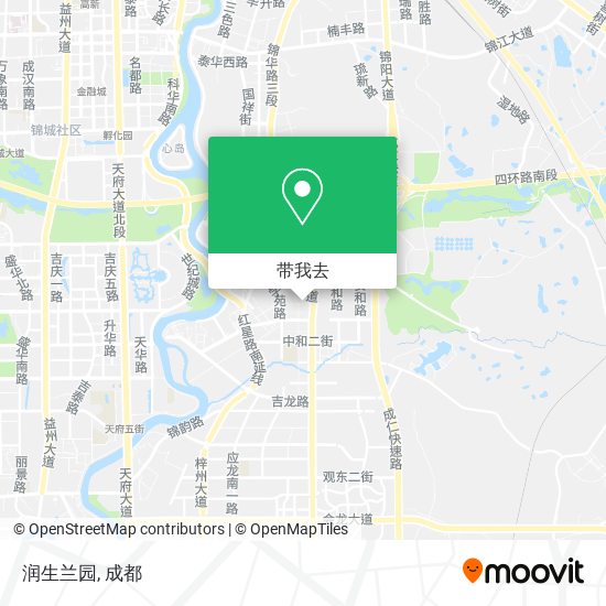 润生兰园地图
