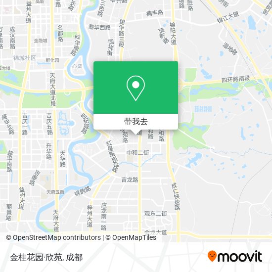 金桂花园·欣苑地图
