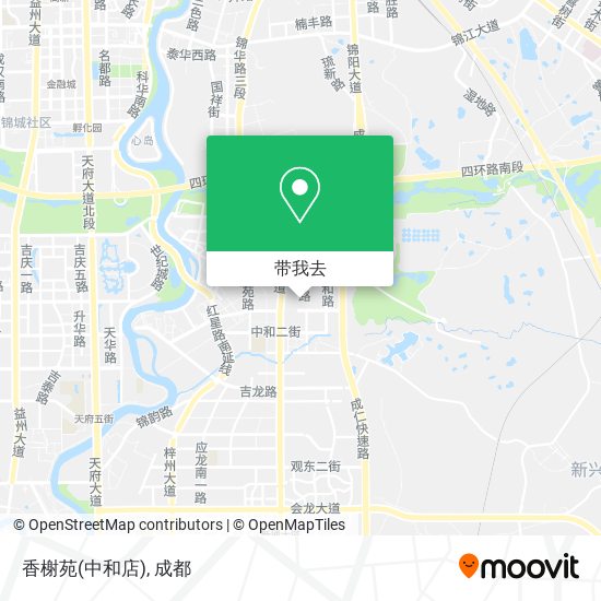 香榭苑(中和店)地图