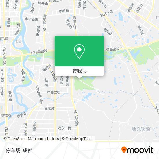 停车场地图