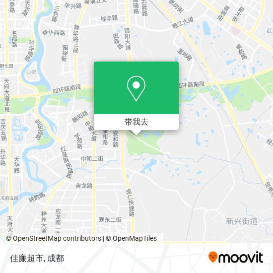 佳廉超市地图