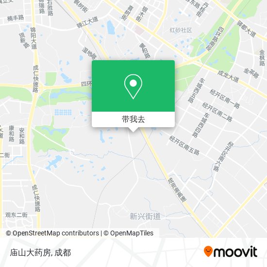 庙山大药房地图