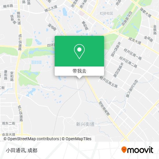 小田通讯地图