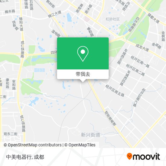 中美电器行地图