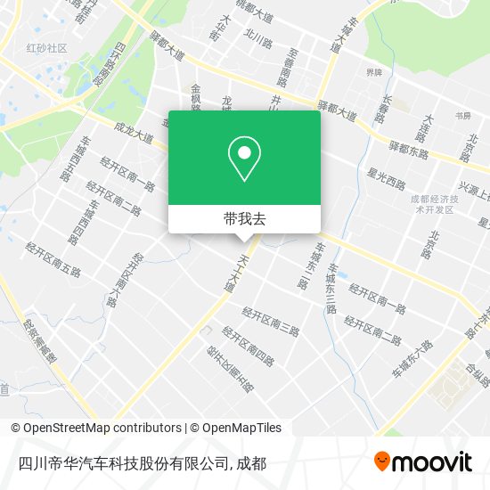 四川帝华汽车科技股份有限公司地图