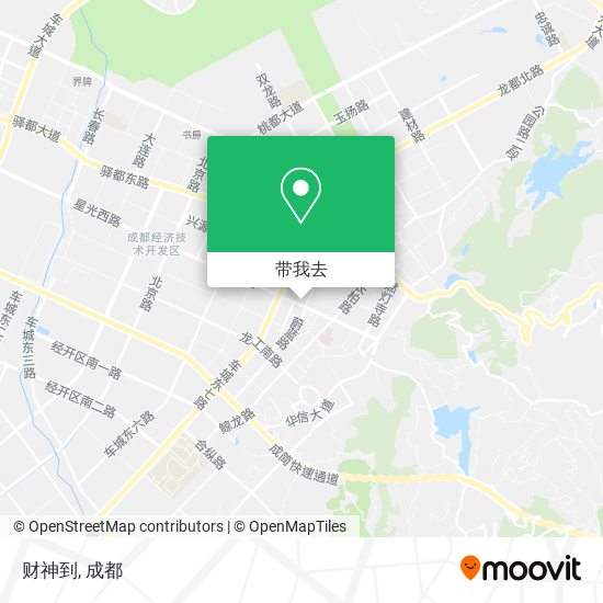 财神到地图