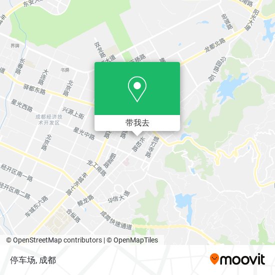 停车场地图