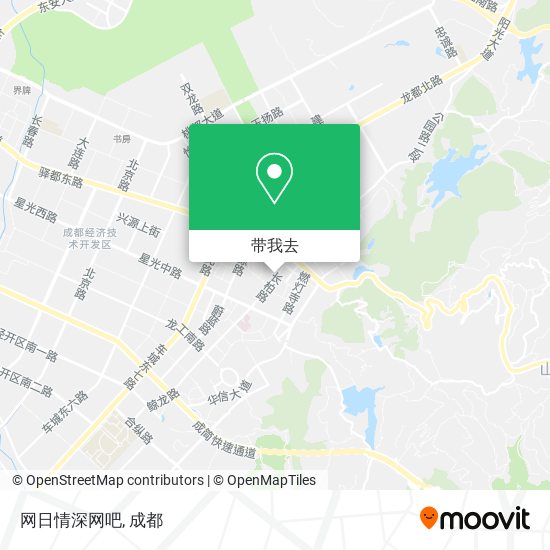 网日情深网吧地图
