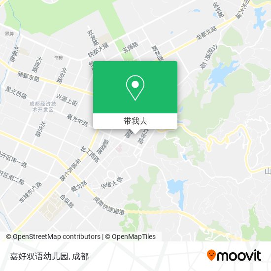 嘉好双语幼儿园地图