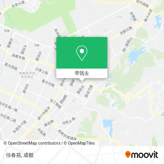 佳春苑地图